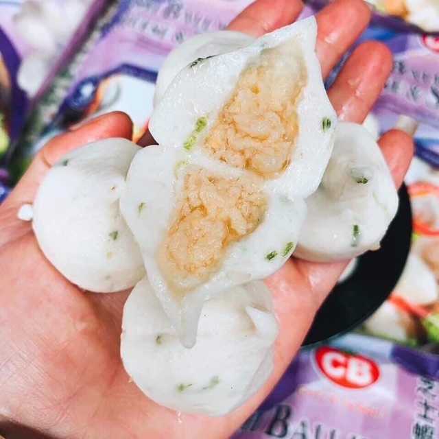 Bánh bao tôm phomai