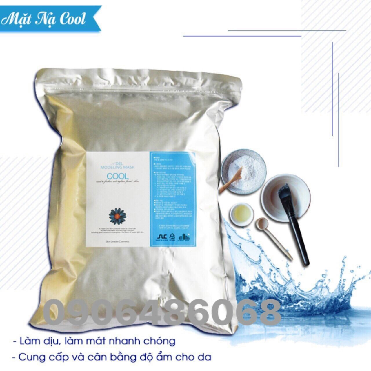 Bột mặt nạ dẻo đắp mặt hàn quốc