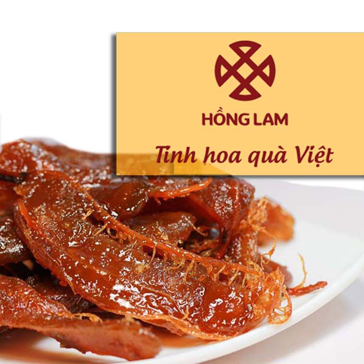 Ô mai me tươi cay hồng lam 300g