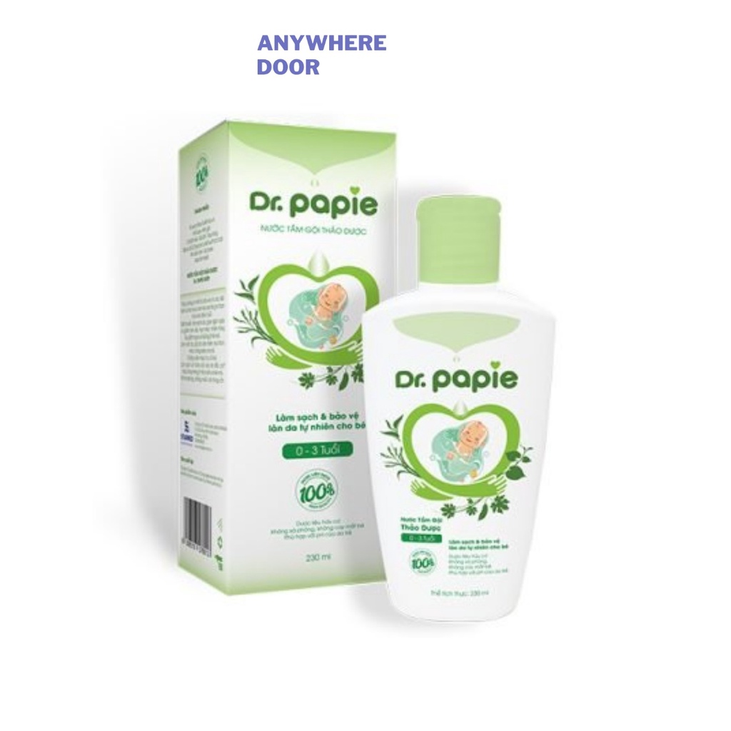 Nước tắm thảo dược Dr.Papie