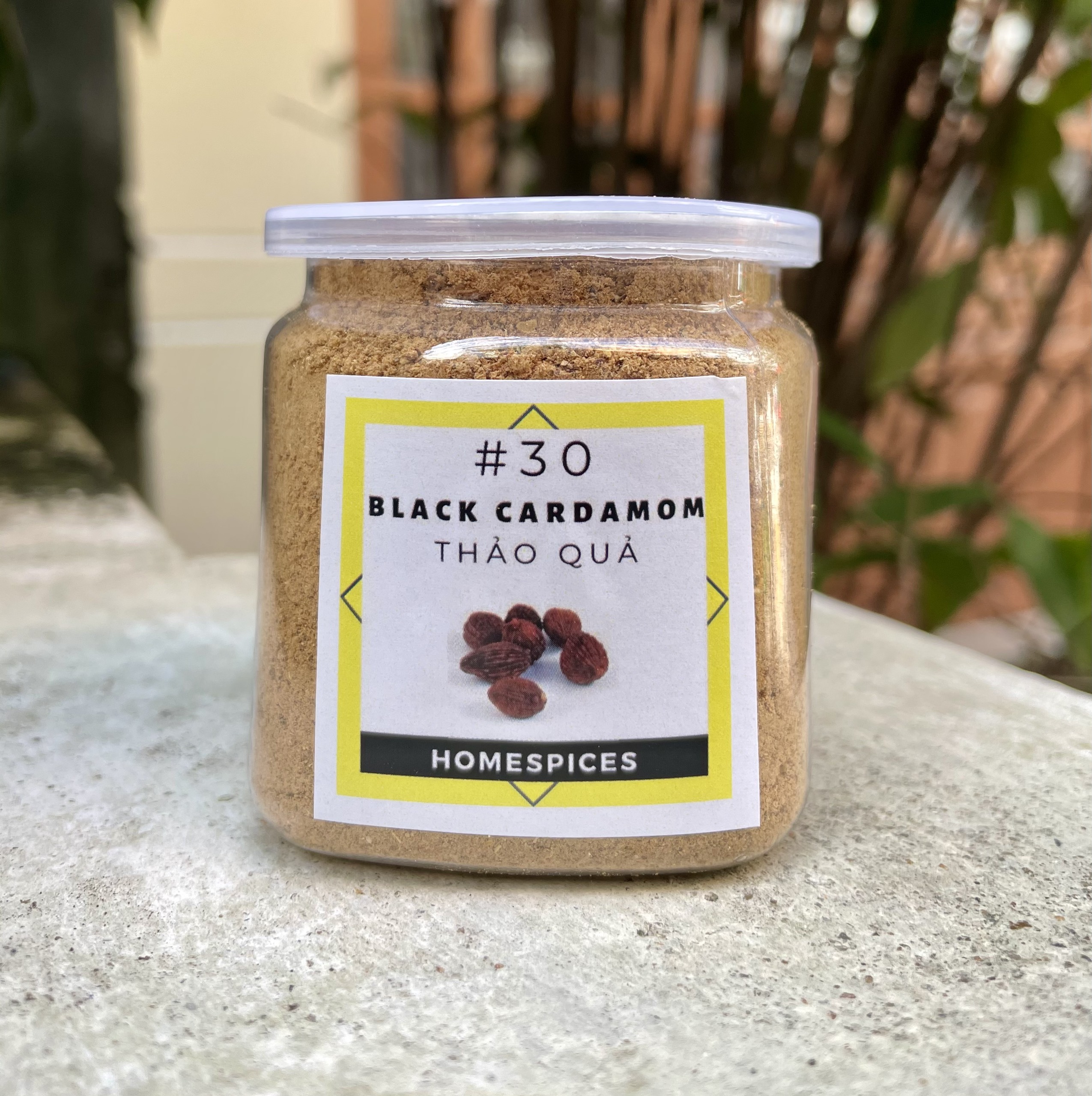 Bột thảo quả - Black cardamom Powder nguyên chất HOMESPICES gia vị của mọi nhà