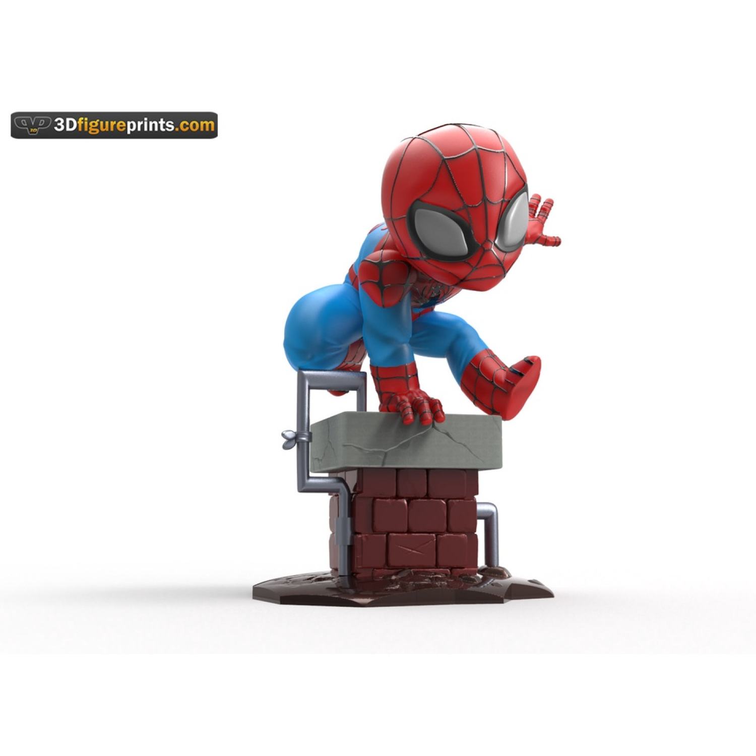 Mô hình iRon Spider Man Chibi đầu lắc lư  Avengers 3 Infinity War  Cuộc  Chiến Vô Cực  Shopee Việt Nam