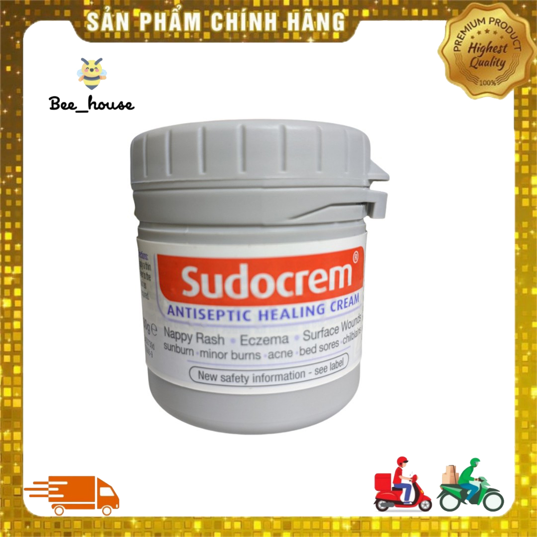 Kem hăm Sudocrem, kem chống hăm cho bé hộp 60g UK -𝗕𝗘𝗘𝗛𝗢𝗨𝗦𝗘