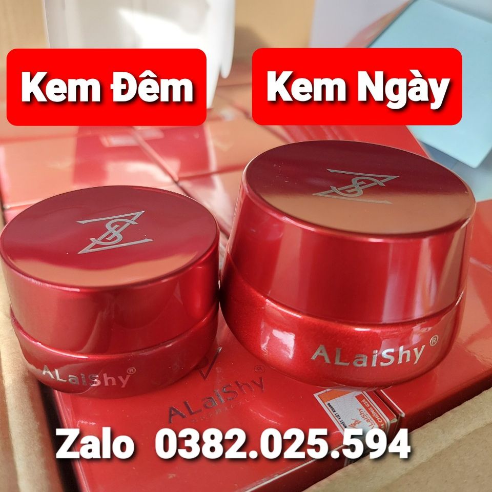 KEM FACE NGÀY VÀ ĐÊM ALAISHY VITAMIN C [ mẫu mới 2021 và mẫu 2020 ] [ chính hãng 100% ]