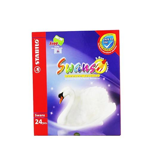 Bộ bút chì màu stabilo swans clp1869-24