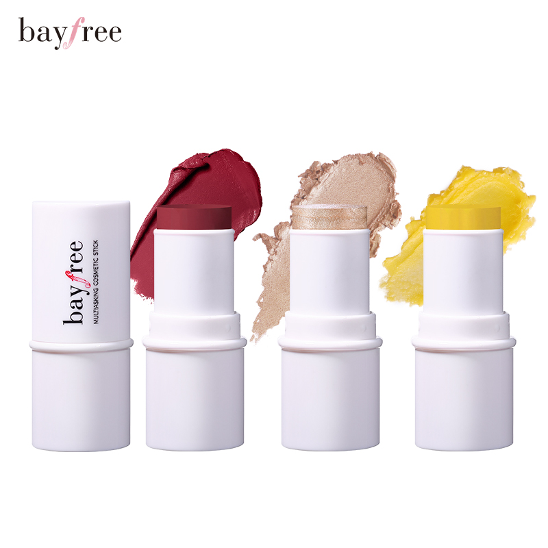 Bayfree 3 IN 1 Cosmetic Stick Blush Highlight Contour Stick Multi-function stick