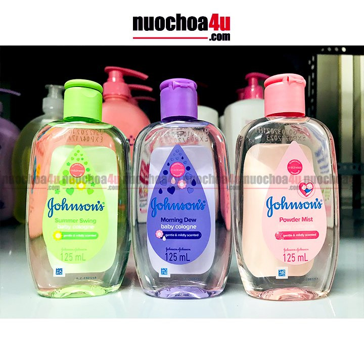 Nước hoa cho bé johnson - baby cologne 125ml