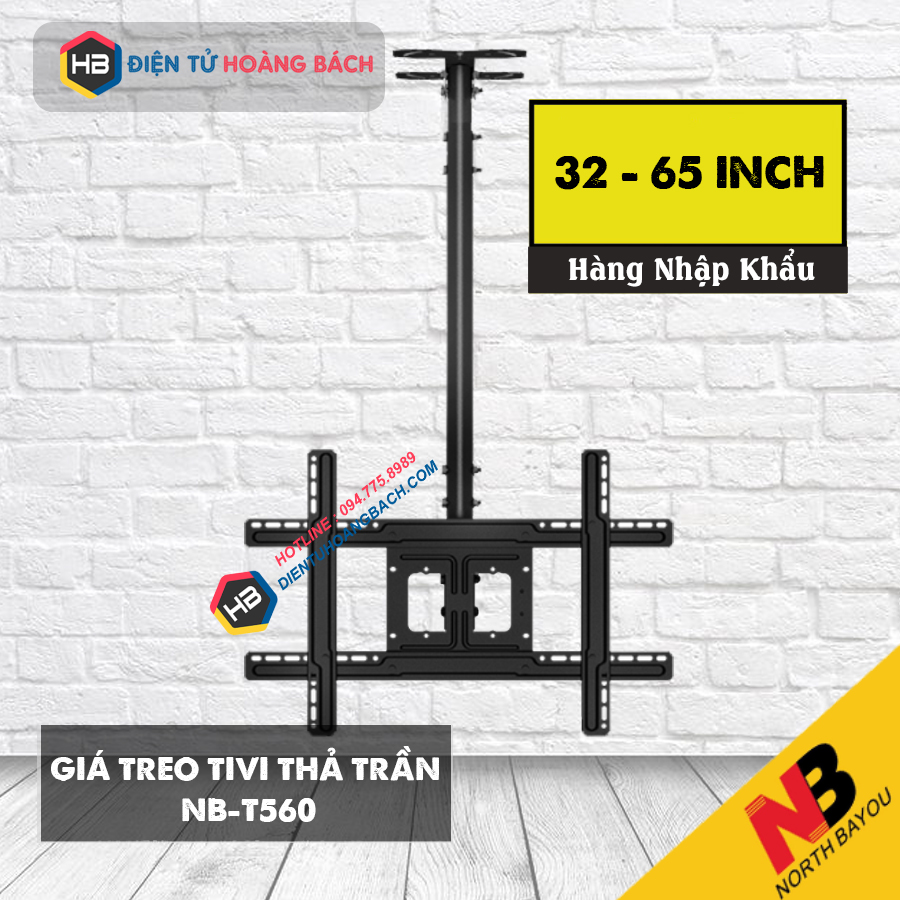 Giá treo tivi thả trần NB T560 32 - 65 inch - Hàng nhập khẩu