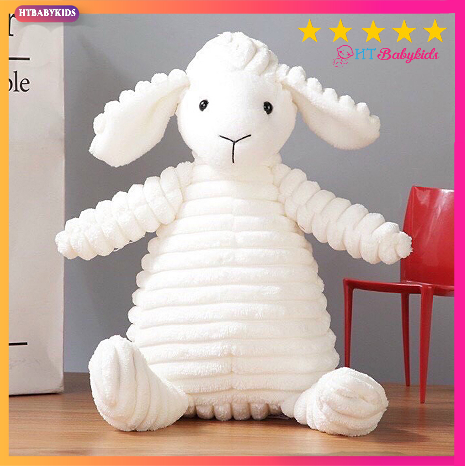 Gấu Bông DouDou gấu ghiền thú bông bạn đồng hành cùng bé sơ sinh siêu mềm mịn dễ thương