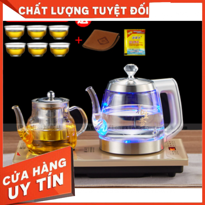 Bộ đun nước điện tự động pha trà tại bàn