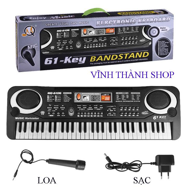 [ Tặng 2 quà ngẫu nhiên ]  Đàn Piano - Đàn Piano 61 phím Đàn cho bé Đồ chơi cho bé