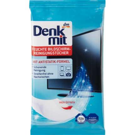 Khăn lau màn hình tivi, máy tính denkmit