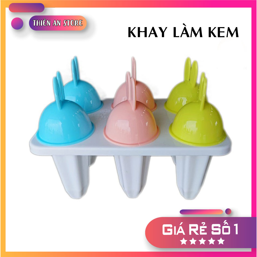 Khuôn làm kem - khay làm kem-khuôn làm thạch tiện lợi