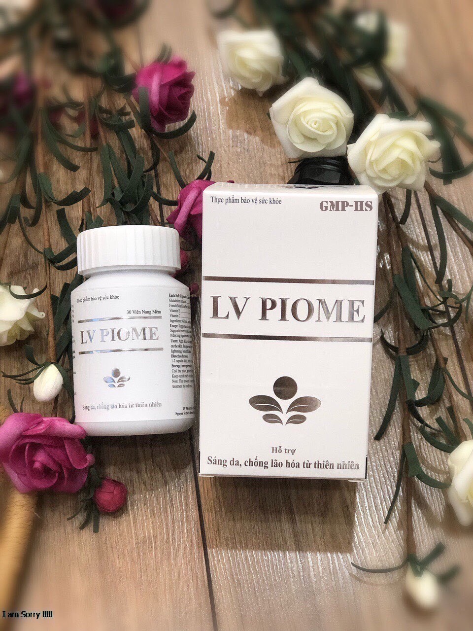 Viên uống trắng da, chống lão hóa lv piome