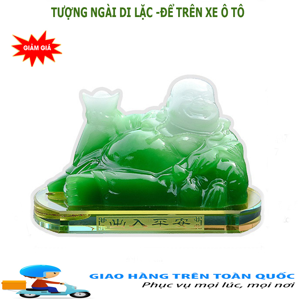 Tượng Phật Di Lặc Để Xe Ô Tô Vạn Sự Như Ý,Mang Tài Lộc Bình An.