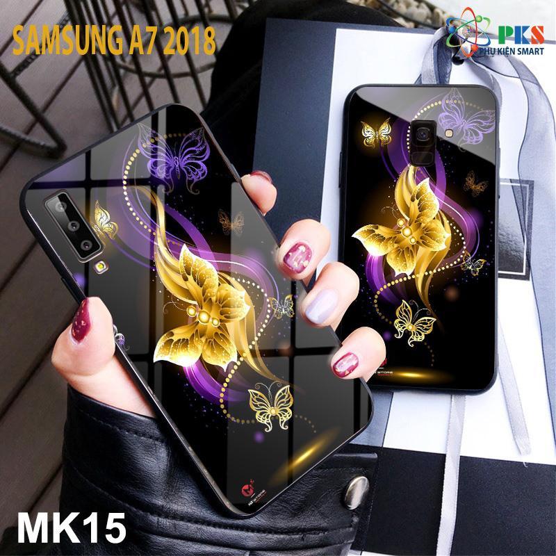 Ốp lưng samsung galaxy a7 2018/ a50 2019 in 3d hình hoa văn sang trọng