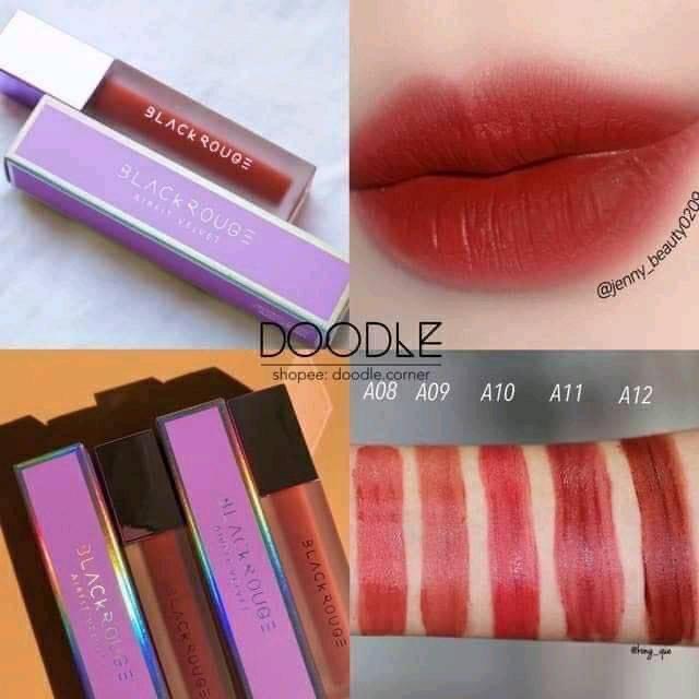 SON BLACK ROUGE A12 - ĐỎ NÂU GẠCH