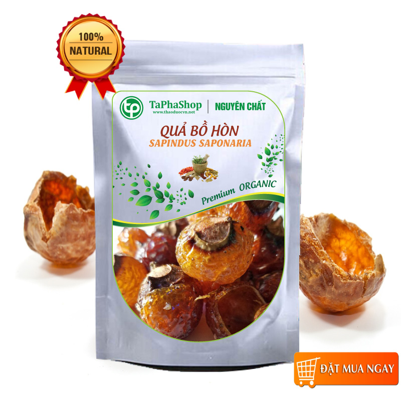 Quả bồ hòn khô tách hạt 500g - tấn phát