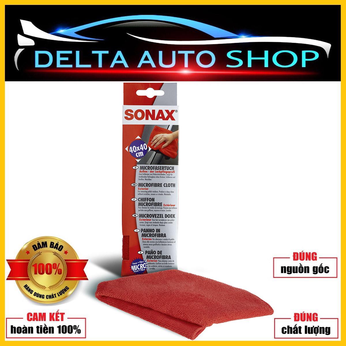 Khăn lau siêu sợi đánh bóng sơn Sonax Microfibre cloth