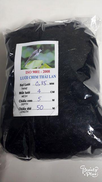 Lưới bẫy chim chào mào lưới thái lan cao 5m mắt lưới 4cm