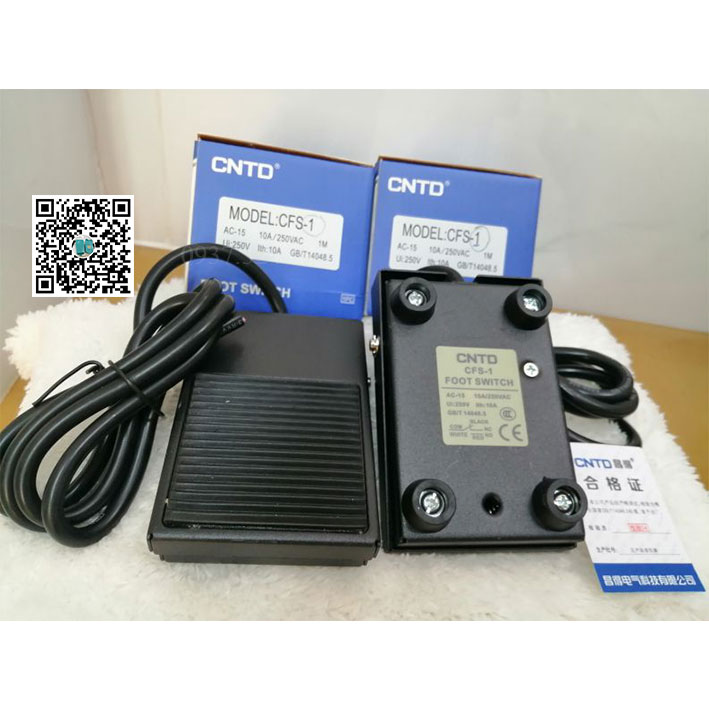 Công tắc nhấn bàn đạp cfs-1 cntd-10A-250vac - bàn đạp nhấn nhã cfs-1 cntd