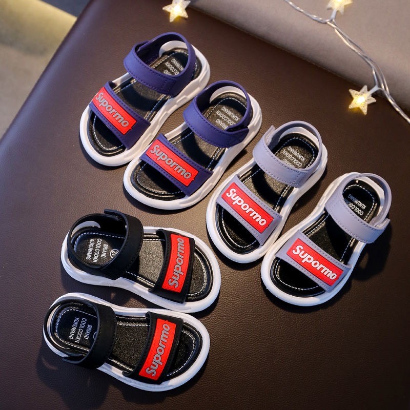 DÉP SANDAL ĐẾ MỀM CHỐNG NƯỚC SUPORMO ĐI HỌC CHO BÉ TRAI 1-8 TUỔI - DÉP SANDAL MẪU HÓT 2021 (SIZE 21-30) S17