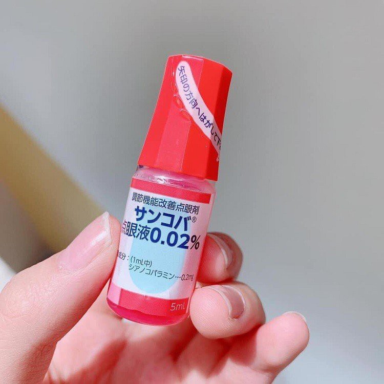Nước nhỏ mắt cận Sancoba 5ml - Nhật Bản