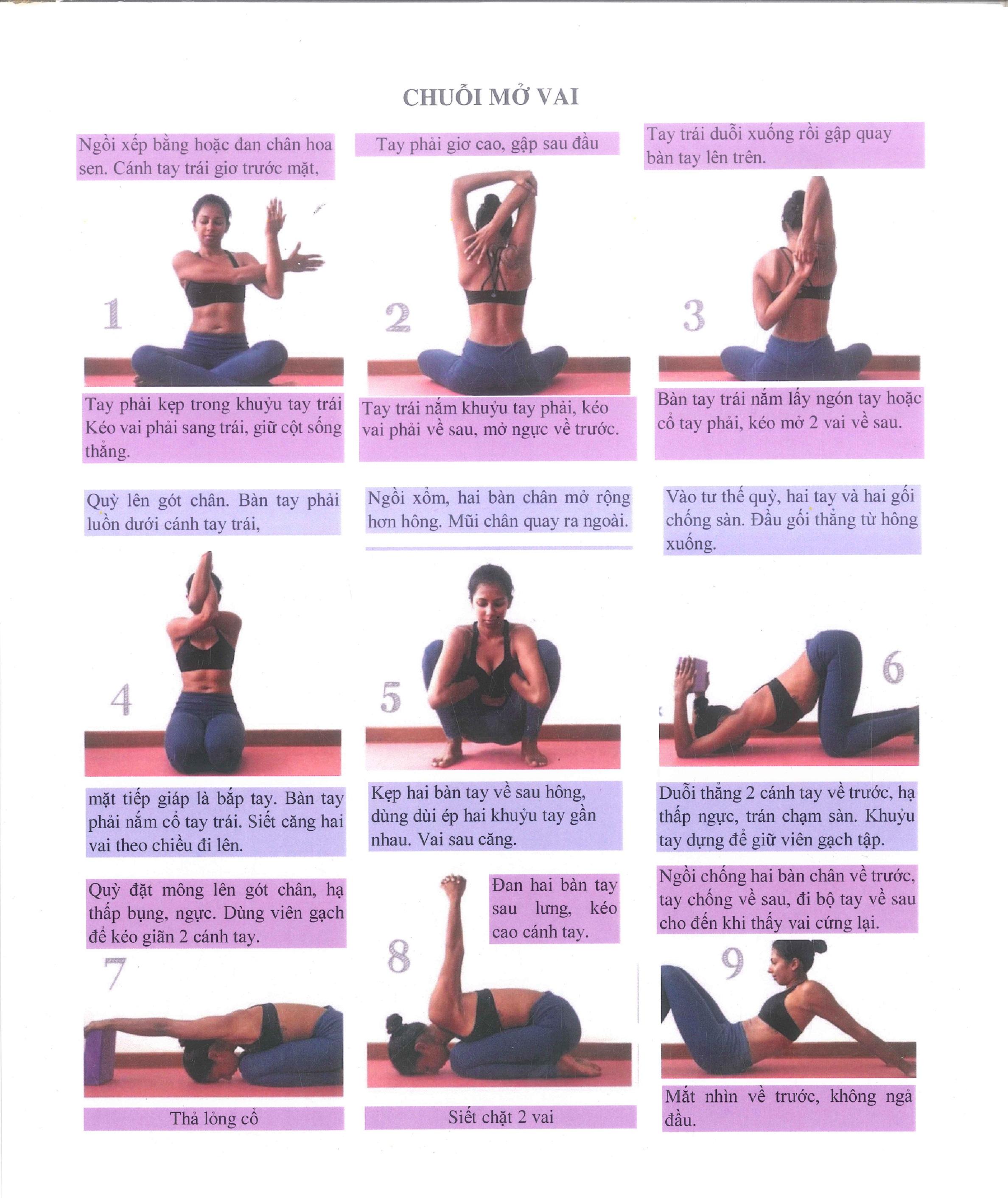 [HCM]YOGA - ĐI BÀI LIÊN HOÀN TRONG YOGA VỚI 45 CHUỔI