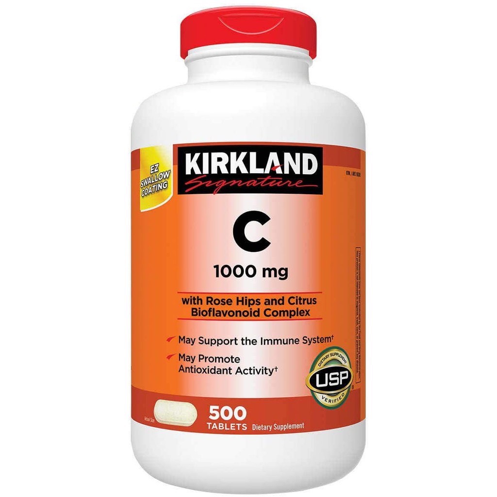 Viên uống kirkland signature vitamin c 1000 mg 500 viên