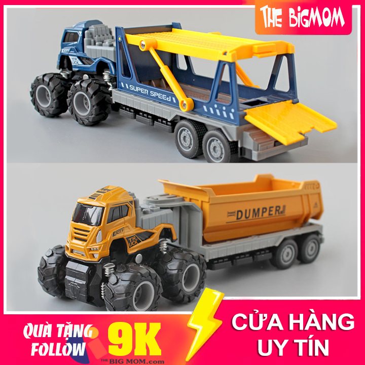 [ 𝐇𝐎𝐓 ] Xe Tải Đồ Chơi Xịn Xò Cho Bé - Nhiều Mô Hình Xe Ô Tô Các Loại : Xe Ben, Xe Container, Xe Nâng