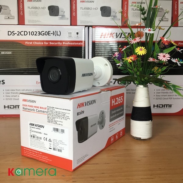 Camera ip hồng ngoại 2.0 megapixel hikvision ds-2cd1023g0e-i