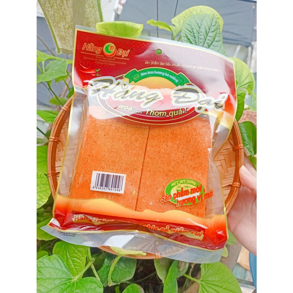 Bim bim hương bò miếng hằng đại 18k/ 1 gói 320g