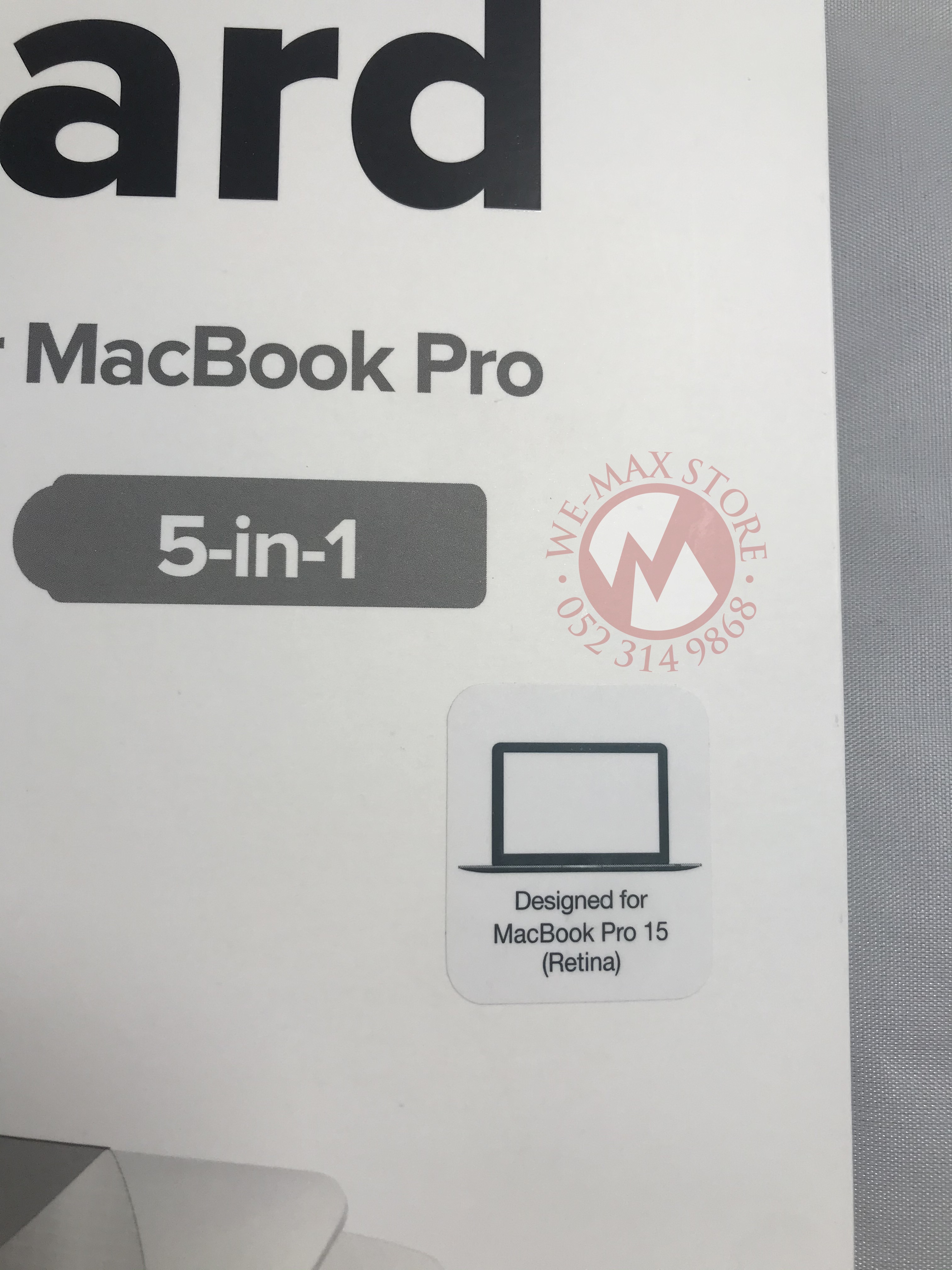 Bộ dán full 5 in 1 màu bạc jcpal macguard macbook pro 15 retina early 2015 -- we-max store