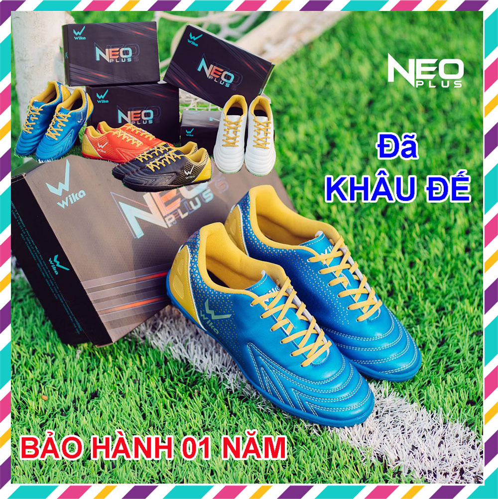 New! Giày Đá bóng Wika Neo PLUS. Thương hiệu Wika. Giày Đá bóng Sân cỏ Nhân tạo. Mẫu MỚI siêu Hot 2022 - 2023
