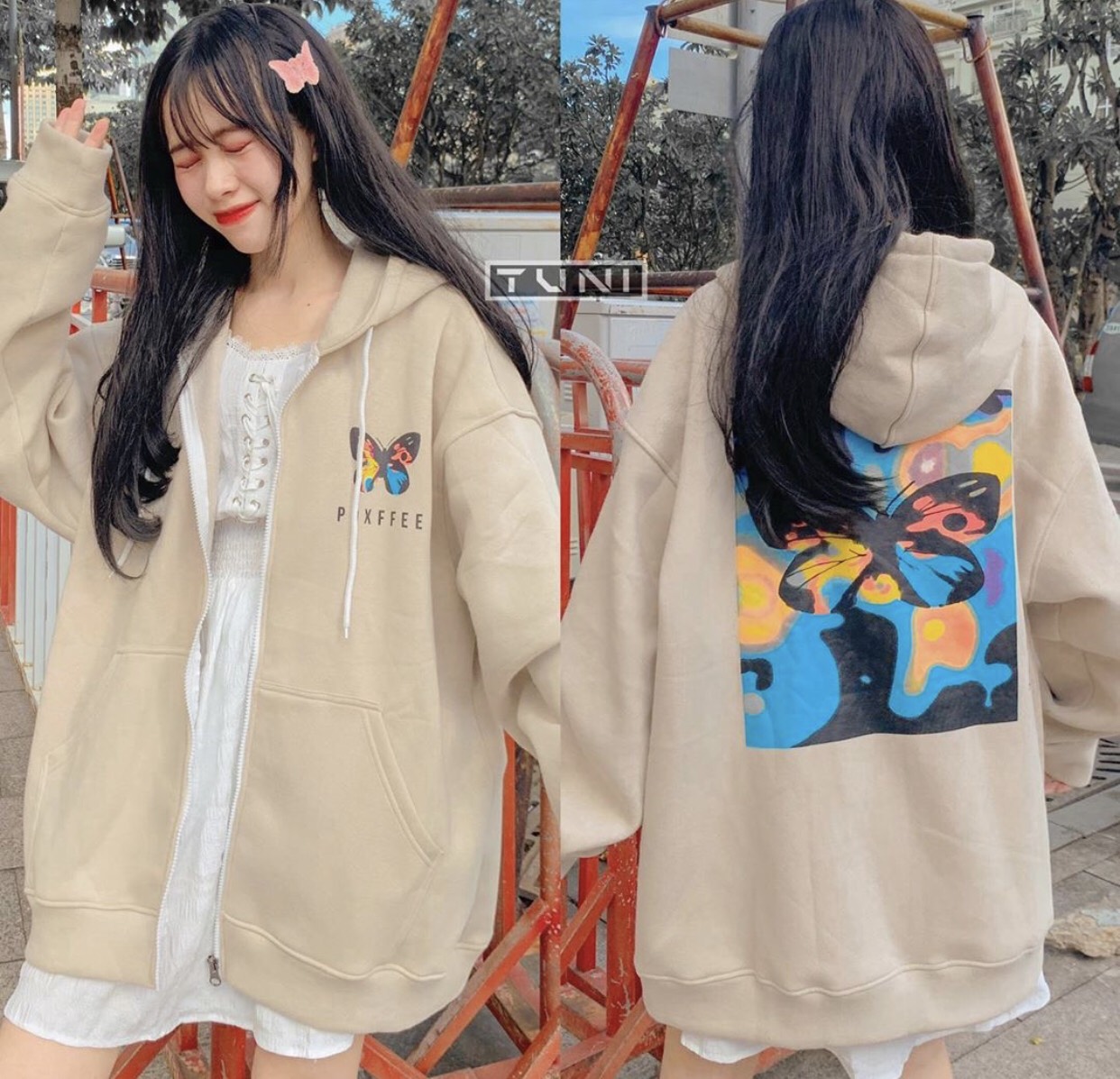 ÁO KHOÁC NỈ HOODIE , ÁO KHOÁC JACKER XINH XẮN , NĂNG ĐỘNG- NAUY