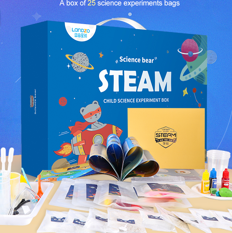 bộ đồ chơi thí nghiệm steam thực hành 138 thí nghiệm khoa học đời sống 11