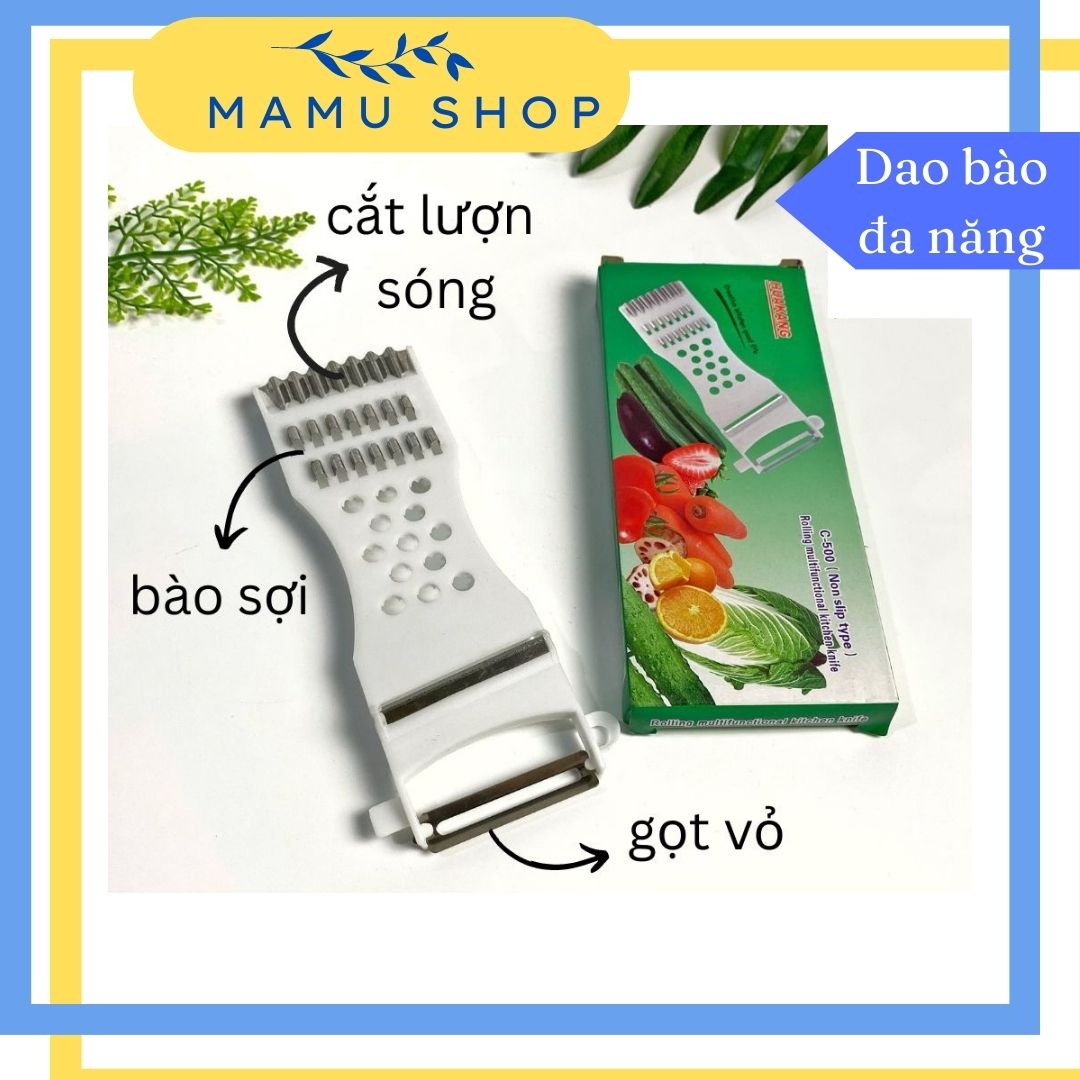 Dao bào đa năng dao bào sợi rau củ nhỏ Mamu shop