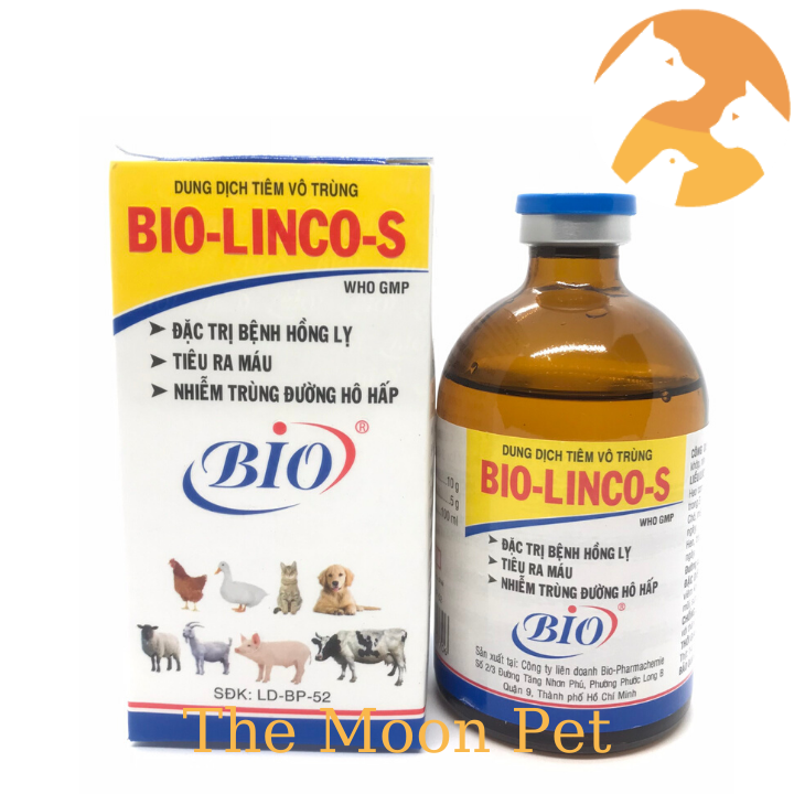 Bio Linco S [100 ml] dứt điểm khẹt, khò khè gà đá