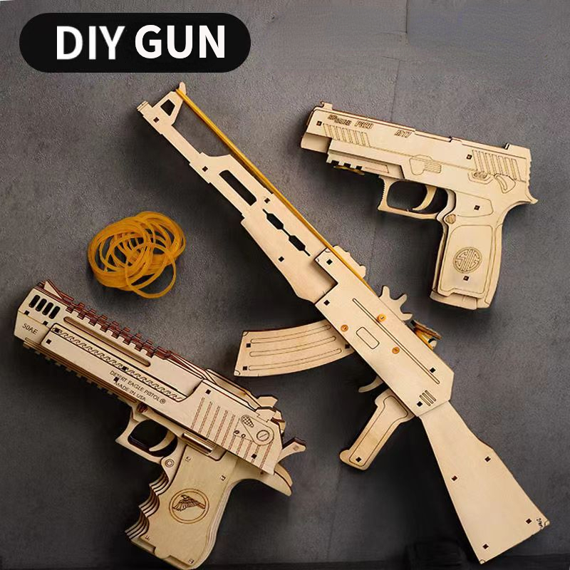 Đồ chơi lắp ráp mô hình dạng lego mô hình súng AK47 PUBG siêu to dài AKM  Automatic Rifles panlos brick 670004  Lazadavn