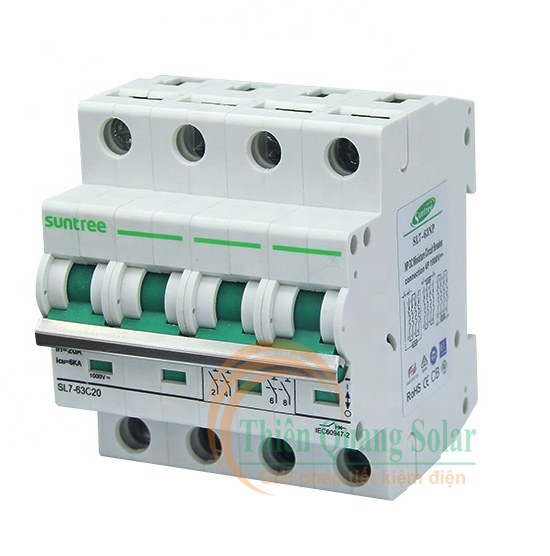 Aptomat dc suntree 4p 100v 16a-63a