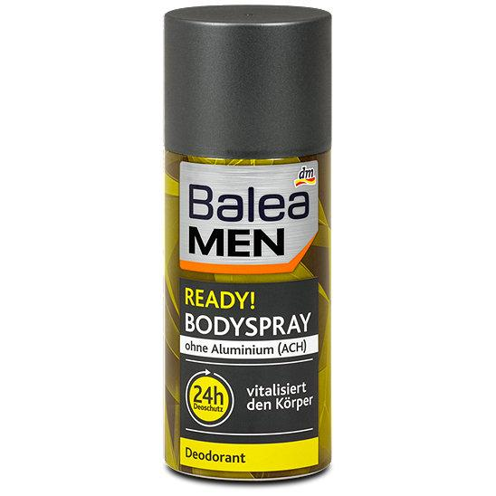 Xịt khử mùi dành cho nam Balea Men Ready Bodyspray 24h 150ml - Đức