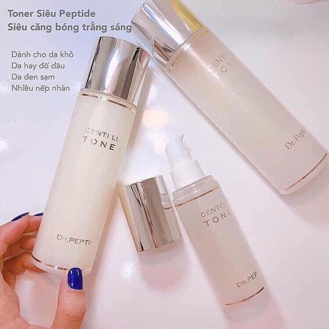 Nước hoa hồng Dr.Pepti+ CENTELLA TONER Hàn Quốc