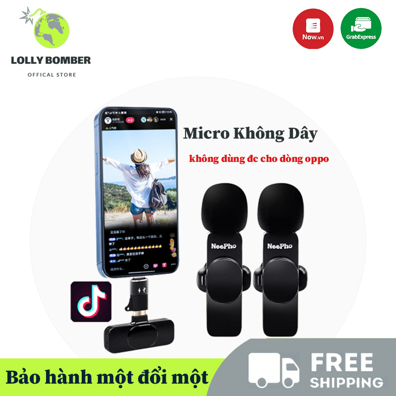 Micro thu âm không dây cài áo cho điện thoại,mic không dây chuyên nghiệp,micro thu âm,di động hỗ trợ quay video phát trực tiếp cho điện thoại ios android,micro thu âm không dây cài áo nhỏ gọn,mic bắt nhạy