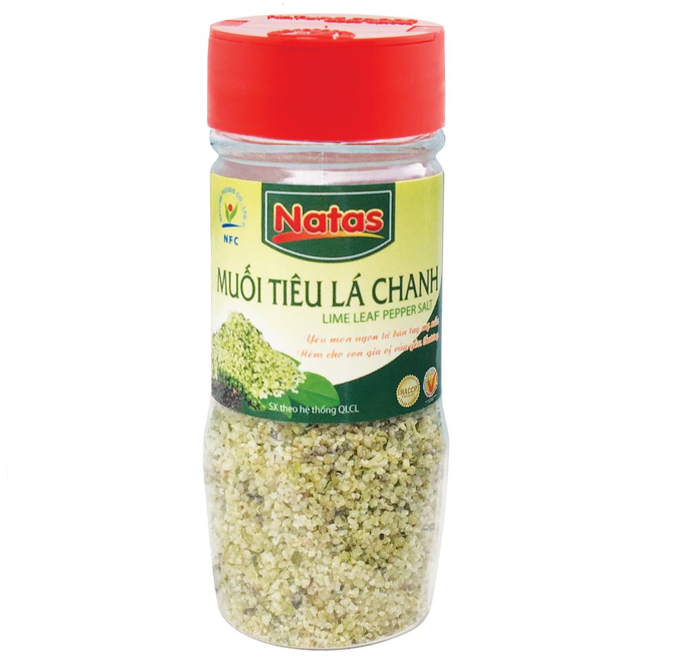 [Freeship] Muối Tiêu Lá Chanh Natas  Hủ 65g Kyan House MTLC Cho Món Luộc Càng Thêm Ngon Tuyệt Hảo