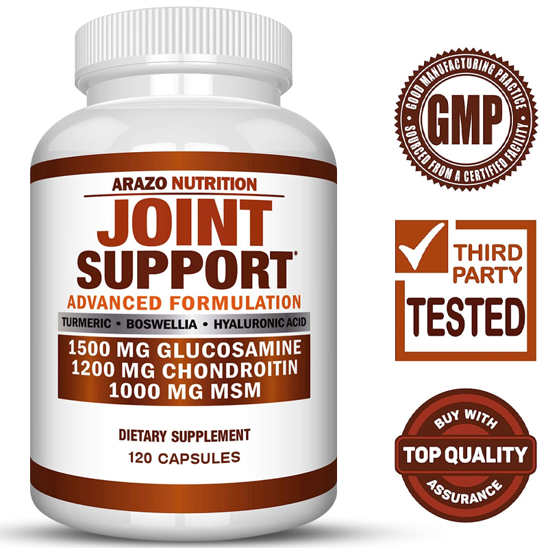 Glucosamine Chondroitin Turmeric Msm Hyaluronic Acid Joint Supplement