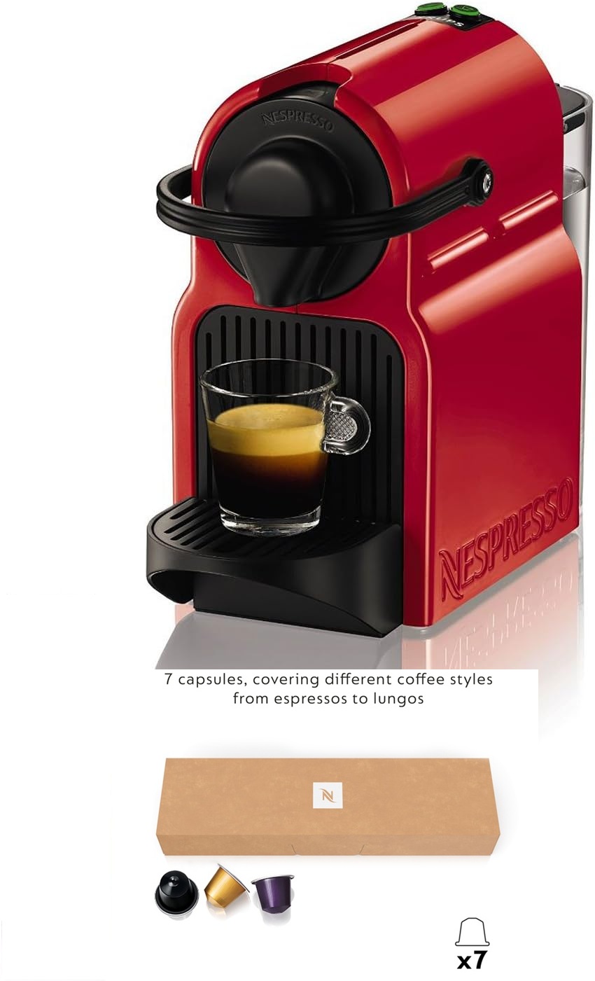 Máy pha cà phê viên nén Krups Nespresso Inissia XN1005