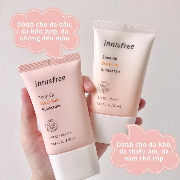 [Bao Chính Hãng - Full Tone] Kem Chống Nắng Nâng Tone Da Innisfree Tone Up Sunscreen SPF50 PA++++ (5