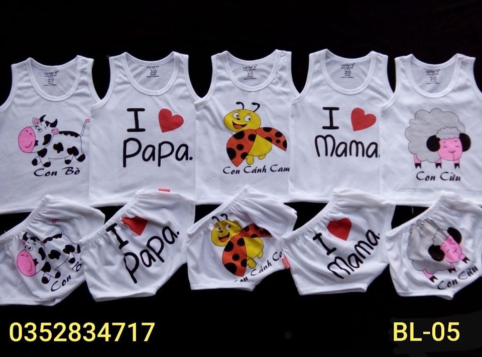Set 5 bộ ba lỗ cho bé