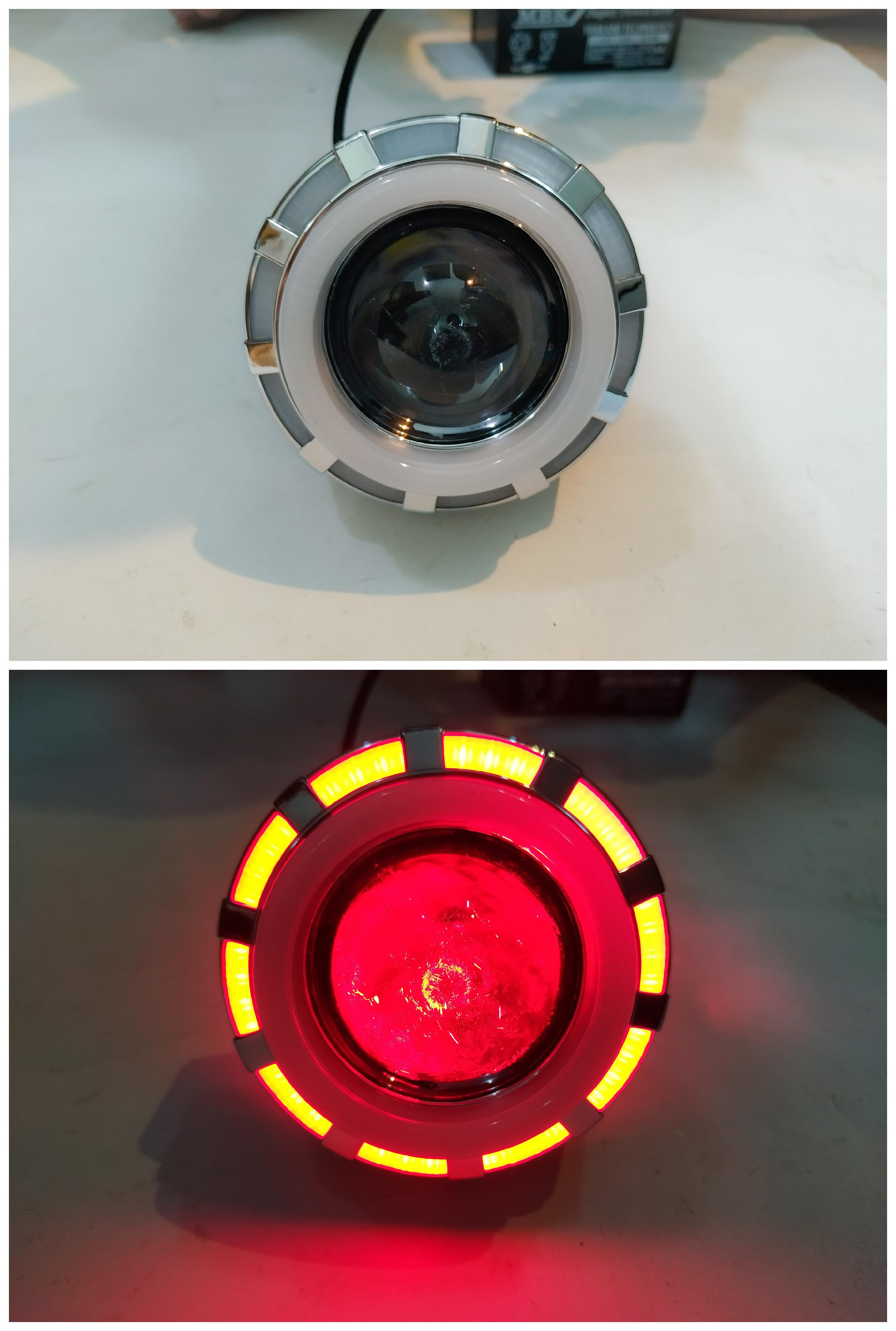Đèn Led trợ sáng Bi Cầu U12, ánh sáng bắt mắt, công năng cao, phù hợp các loại xe