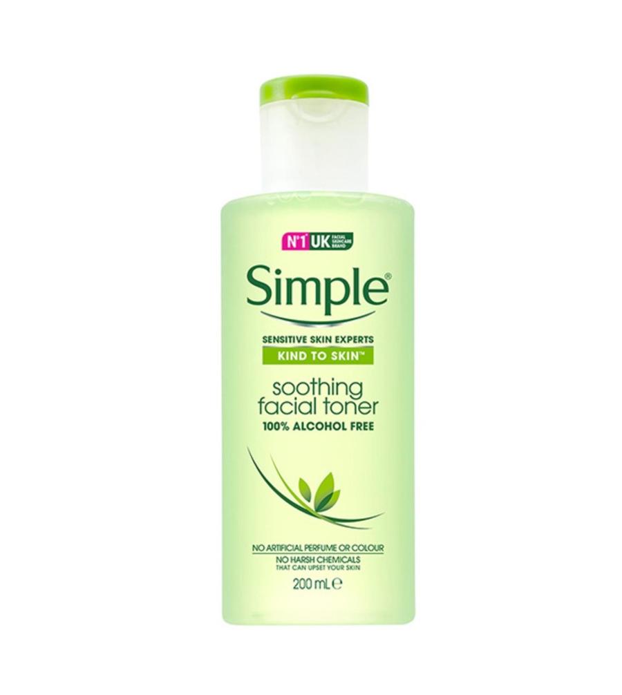 Nước hoa hồng Simple 200ml Cân Bằng Da Cấp Ẩm